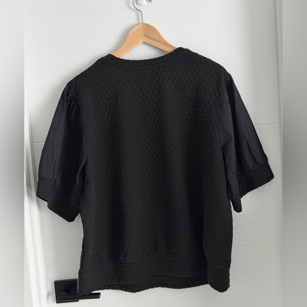 ✨NWT✨ Anthropologie: Short Sleeve Blouse (ptp approx 25in) -Size 1X - Picture 4 of 12